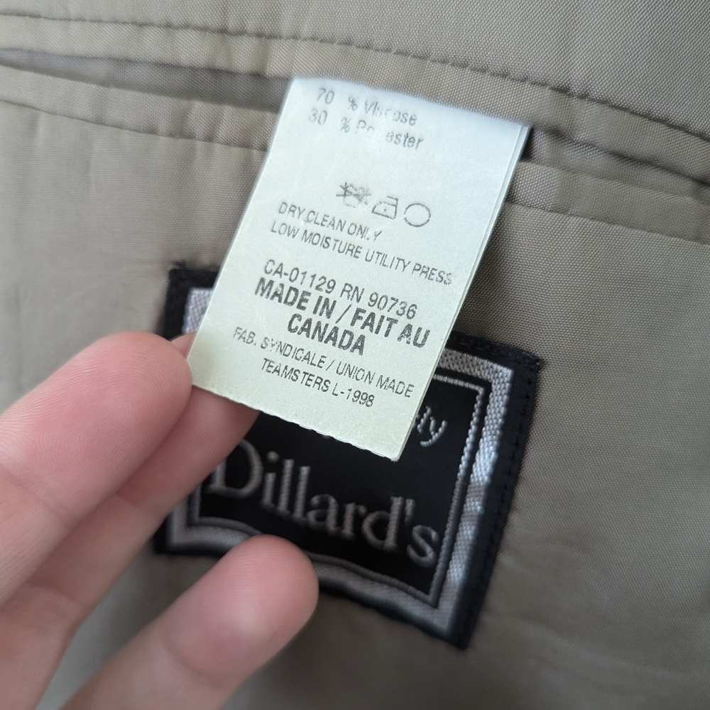 Vintage Ralph Ralph Lauren‎ Moleskin Mens Blazer 44L - Picture 10 of 12